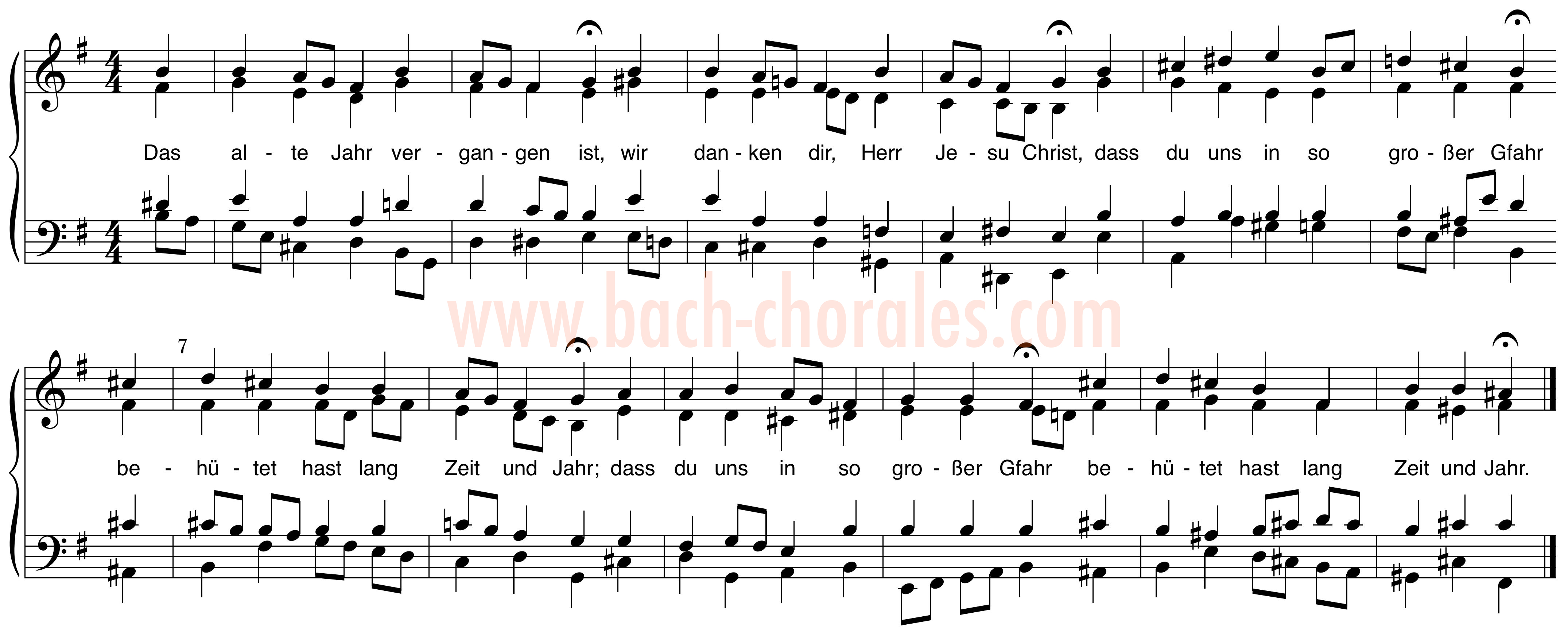 notenbeeld BWV 289 op https://www.bach-chorales.com/