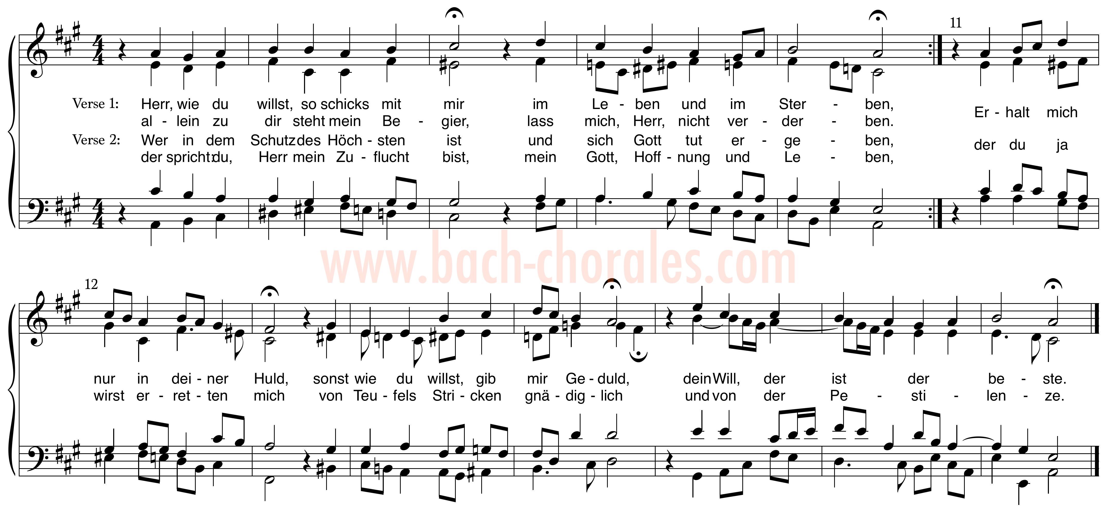 notenbeeld BWV 339 op https://www.bach-chorales.com/