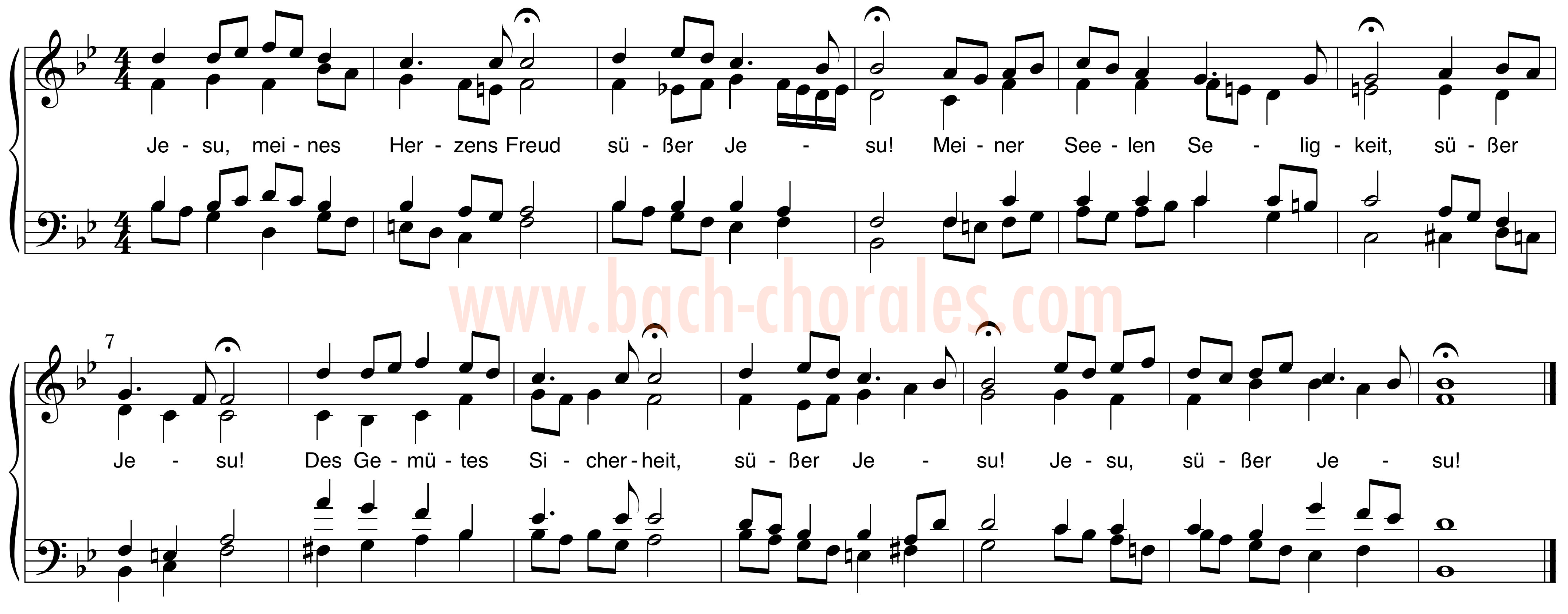 notenbeeld BWV 361 op https://www.bach-chorales.com/