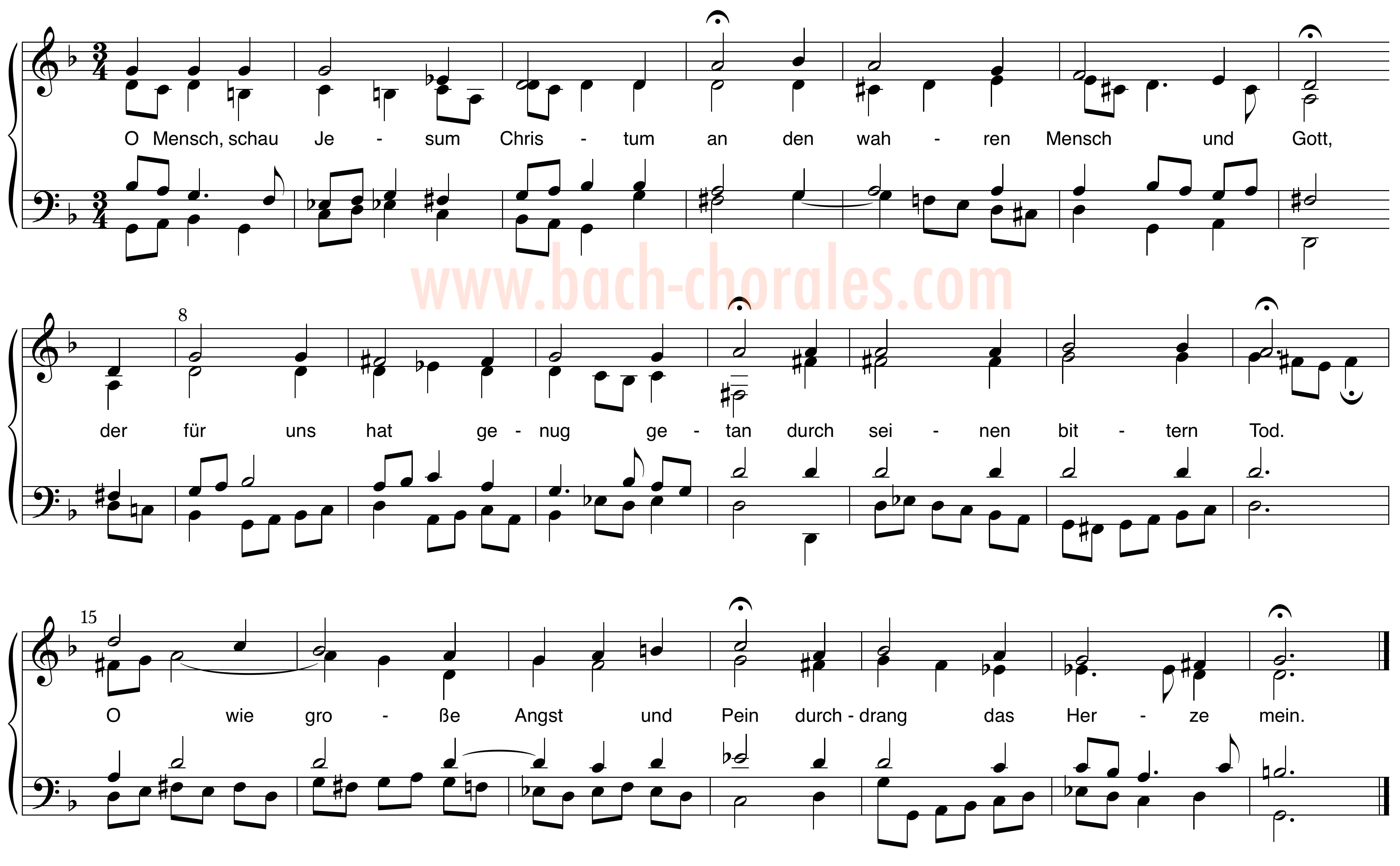 notenbeeld BWV 403 op https://www.bach-chorales.com/